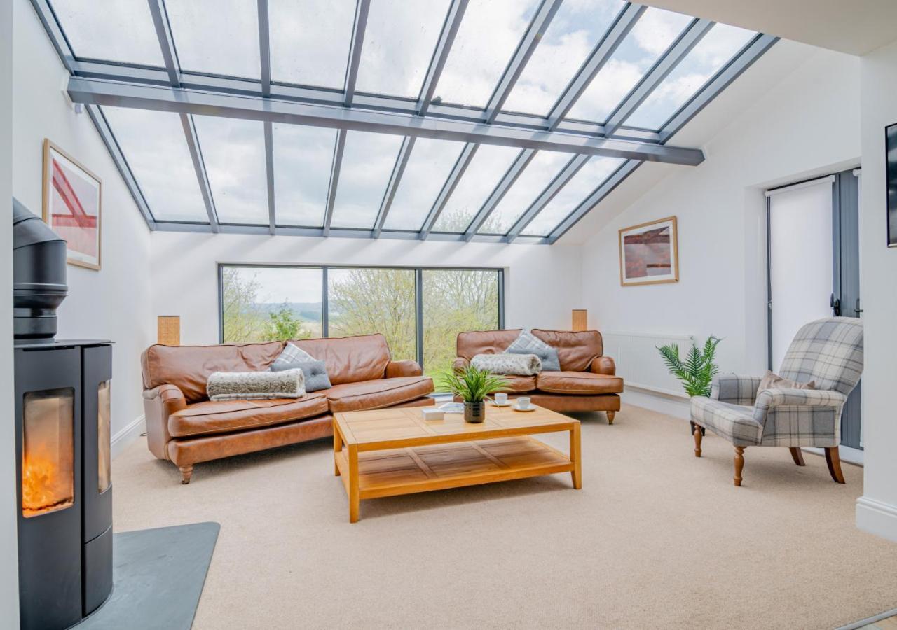 Apartmán Usk Barn Llanbadoc Exteriér fotografie