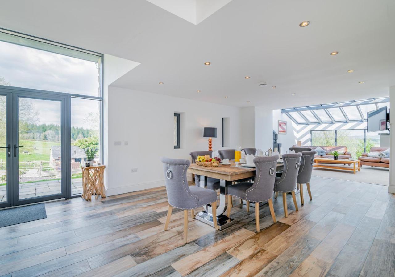 Apartmán Usk Barn Llanbadoc Exteriér fotografie