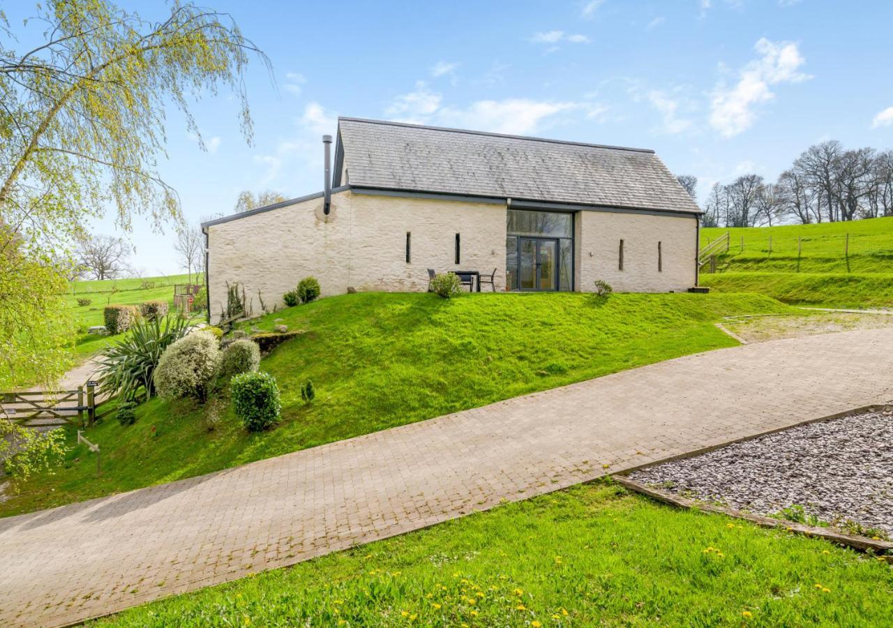 Apartmán Usk Barn Llanbadoc Exteriér fotografie